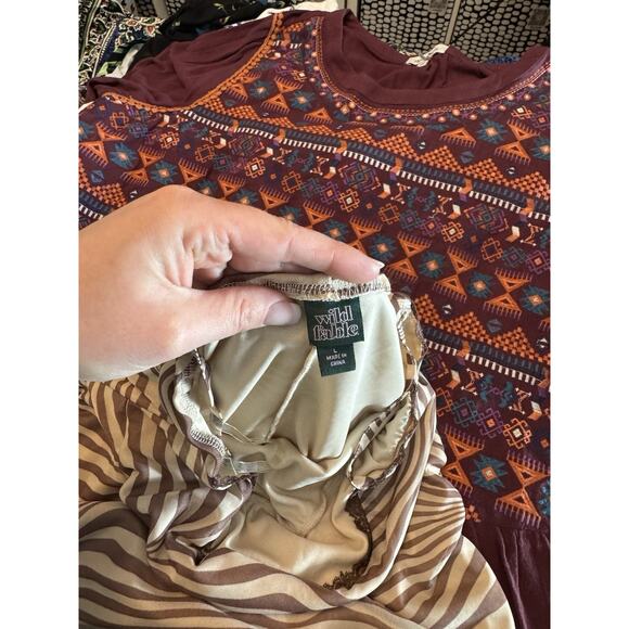 Y2k Zebra sheer dress baddie McBling asymmetrical hem ruffles empire babydoll - Picture 7 of 7